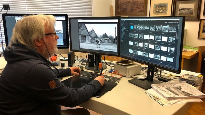 Zehntausende Fotos machen Wendland-Geschichte lebendig Mehr als 35.000 alte Fotos seiner Heimatregion und deren Menschen hat Torsten Schoepe bereits vor dem Vergessen oder sogar vor der Mülltonne bewahrt.