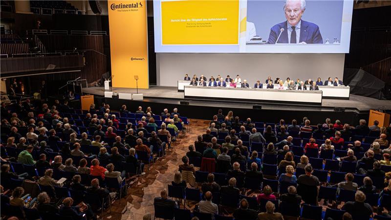 Wie Continental „neue Kräfte freisetzen“ will Mehr als 400 Aktionärinnen und Aktionäre kamen für die Hauptversammlung nach Hannover.