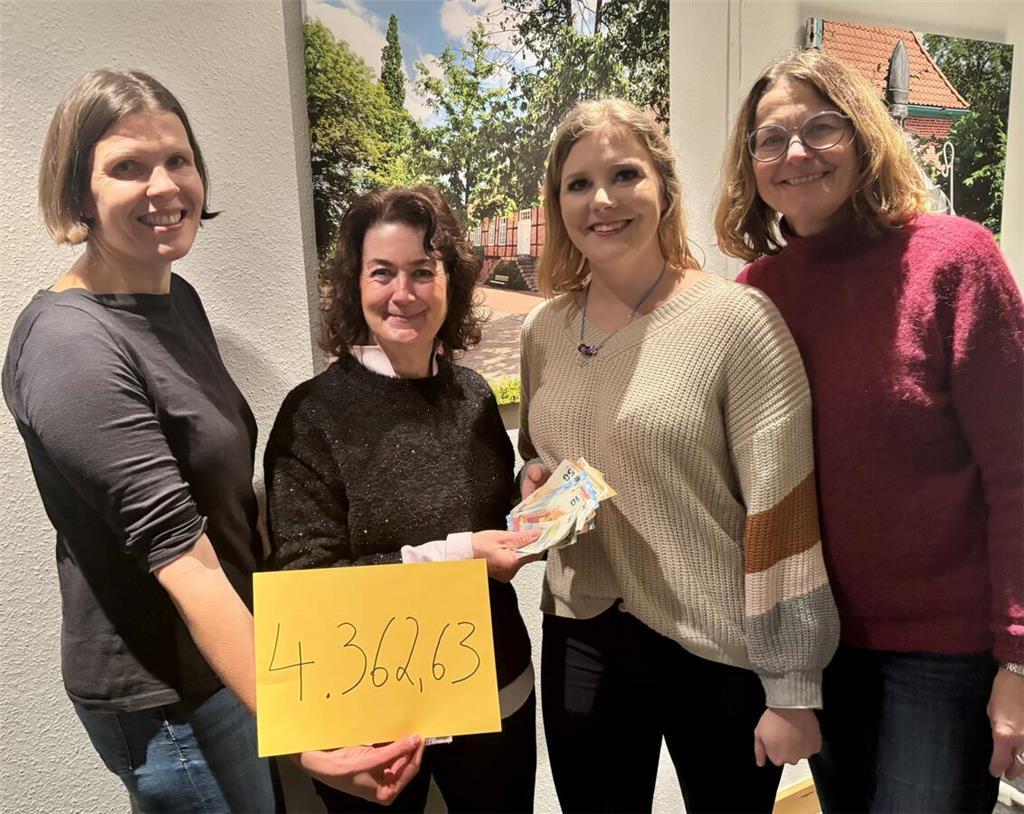 Mehr als 4000 Euro kamen in Harsefeld zusammen.