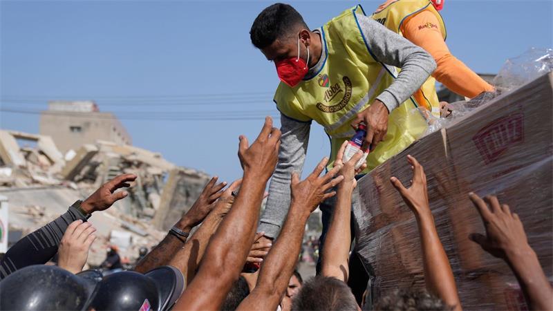 Mehr als 70.000 Familien wurden in La Guaira laut Behörden von den Erdbeben betroffen.