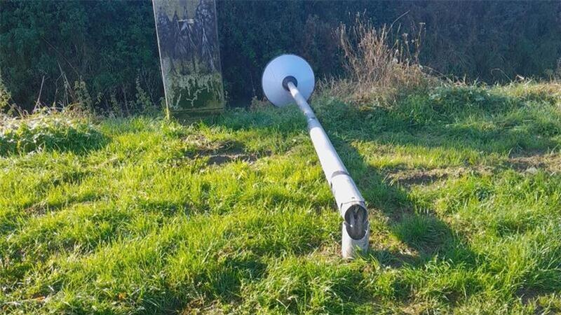 Erneut Vandalismus an Straßenlampen in Groß Hove Mehrere Straßenlampen in der Straße An der Wettern wurden im Jahr 2023 beschädigt.