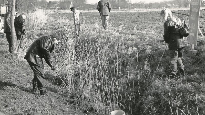 32-Jährige wird im Jahr 1999 bestialisch ermordet - Sohn findet blutüberströmte Mutter Mehrmals gab es große Suchaktionen der Polizei in Nordholz.