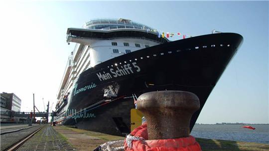 „Mein Schiff 5“ nimmt vom 15. Mai an den Betrieb wieder an. 