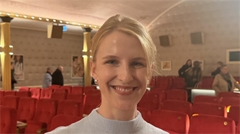 "Mein Traum ist in Erfüllung gegangen, dass im Harsefelder Kino ein Film läuft, in dem ich mitspiele." Klara Lange aus Harsefeld am Montag, 19. Oktober 2026.
