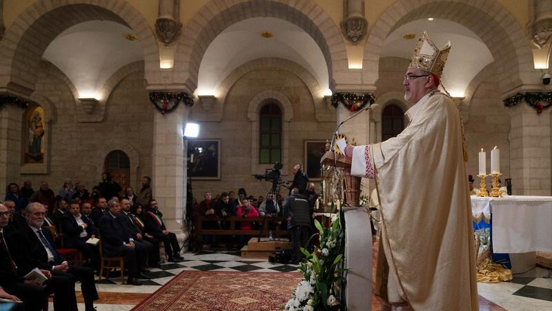 „Meine Gedanken gehen ohne Ausnahme zu all denen, die von diesem Krieg betroffen sind, in Palästina und Israel und der ganzen Region“: Kardinal Pierbattista Pizzaballa.