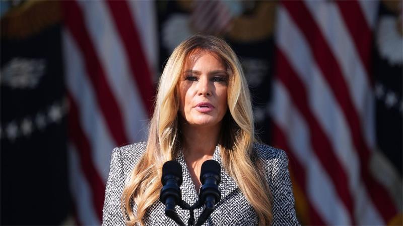 Waffenruhe für Oleschky: Hilfstransporte sollen anlaufen Melania Trump setzte sich persönlich für die Kampfpause zu humanitären Zwecken ein. (Archivbild)