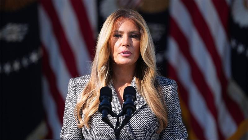Melania Trump verkündet die begrenzte Waffenruhe. (Archivbild)