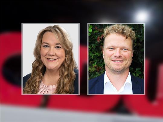 Melanie Rost und Malte Bösch.