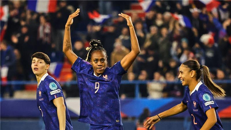 Wieder Klara Bühl: DFB-Frauen ziehen ins Finale ein Melvine Malard erzielt das frühe 1:0 gegen Deutschland