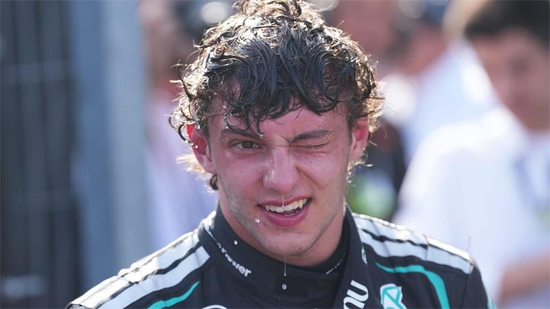 Das Monza-Gefühl: Antonellis erstes Heimspiel an WM-Spitze Mercedes-Pilot Kimi Antonelli könnte jüngster Weltmeister werden. (Archivbild)