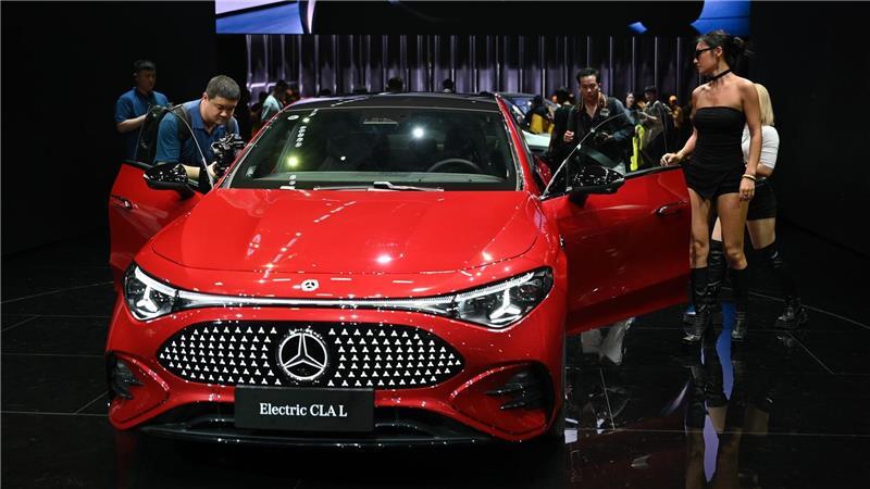 Mercedes will mit dem CLA seine Produktoffensive in China starten. 