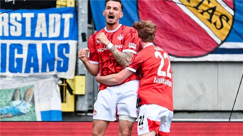 Mergim Berisha erzielte sein erstes Tor für Kaiserslautern.