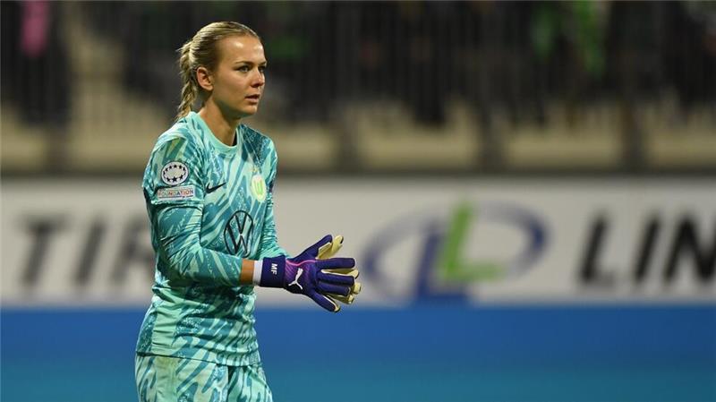 Merle Frohms ist beim VfL Wolfsburg nur noch die Nummer zwei.