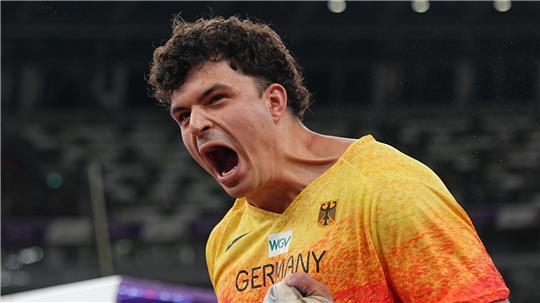 Merlin Hummel bejubelte den größten Erfolg der noch jungen Karriere.