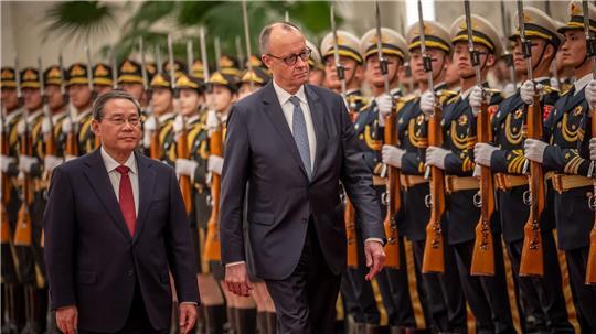 Merz appelliert in Peking an die gemeinsame Verantwortung Europas und Chinas.
