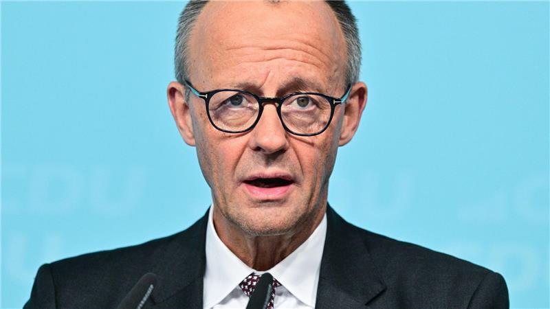 Merz befürwortet Social-Media-Verbot für Kinder. (Archivbild)