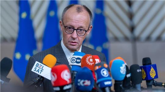 Merz macht vor dem EU-Gipfel noch einmal Druck bei den entscheidenden Themen.