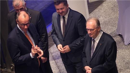 Merz sieht Grund für Zuversicht.