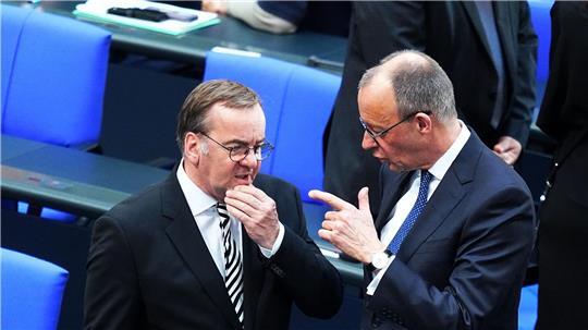 Merz und Pistorius: Zwei der wichtigsten Mitglieder des neuen Gremiums. (Archivbild)