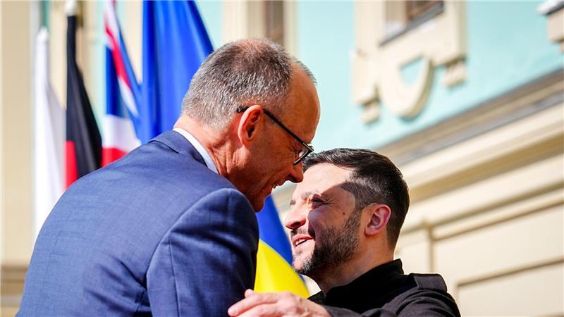 Merz‘ vorsichtiger Optimismus nach dem jüngsten Treffen mit Selenskyj ist düsteren Prognosen gewichen. (Archivbild)