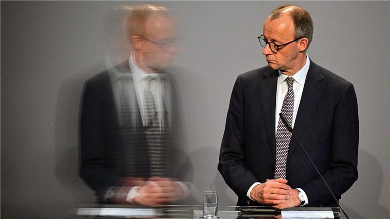 Merz will in den USA selbstbewusst auftreten. (Archivbild)