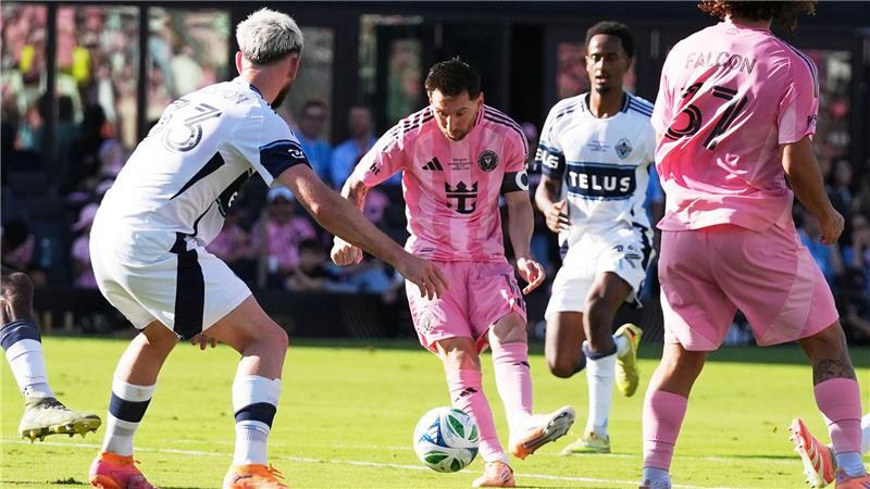 Messi hatte wenig starke Szenen - war aber dennoch an zwei Toren beteiligt.