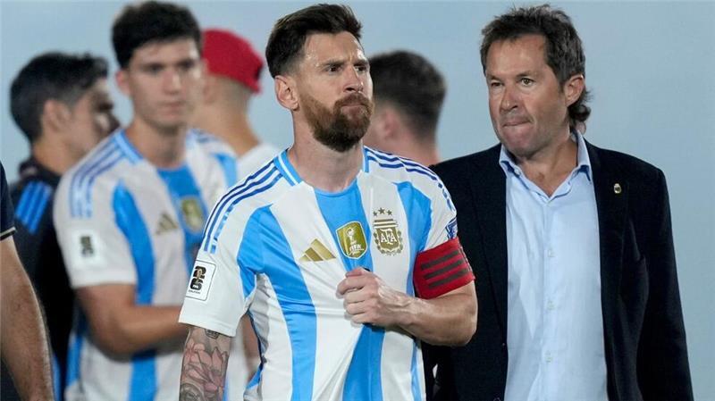 Messi war sauer nach dieser Niederlage.