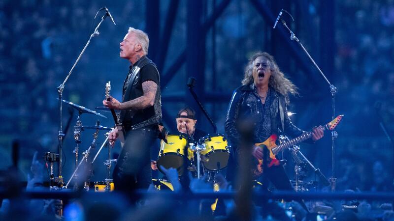 Metallica-Auftritt im Olympiastadion in München.