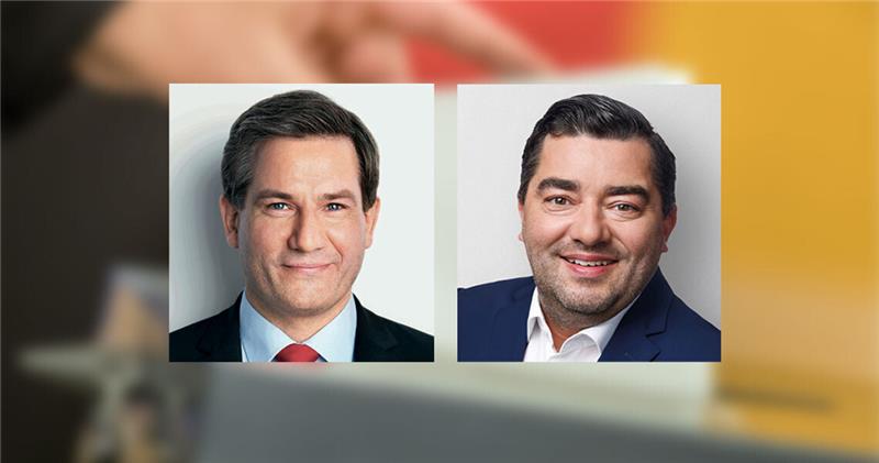 SPD-Mann Hakverdi will seine Mehrheit verteidigen Metin Hakverdi (SPD; links) und Uwe Schneider (CDU).