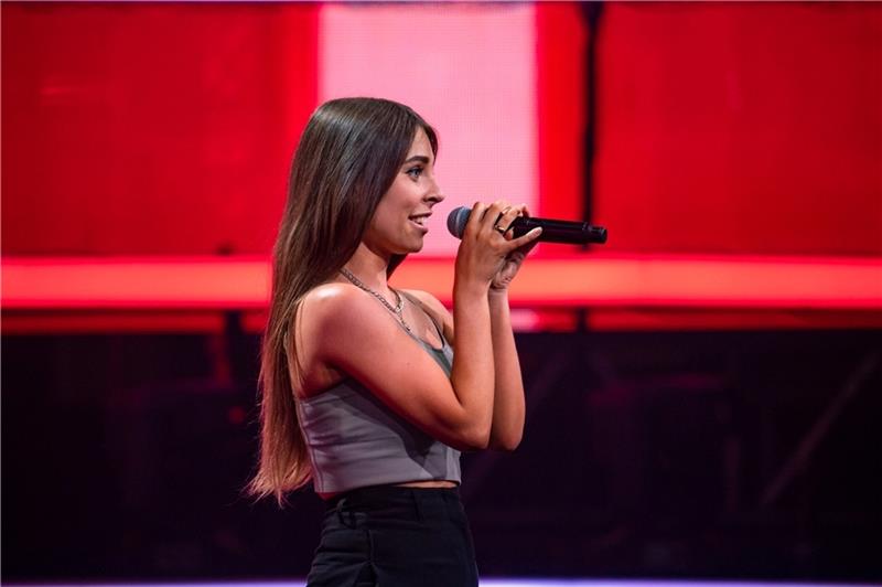 Buxtehuderin Mia-Yasmin Sternberger singt wieder bei „The Voice of Germany“ Mia-Yasmin Sternberger . Foto: SAT.1/ProSieben/Christoph Assmann