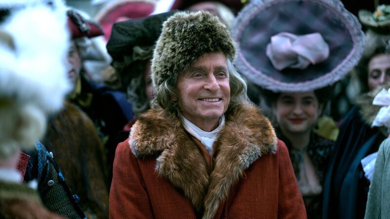 Michael Douglas in der ersten Folge der Serie „Franklin“.