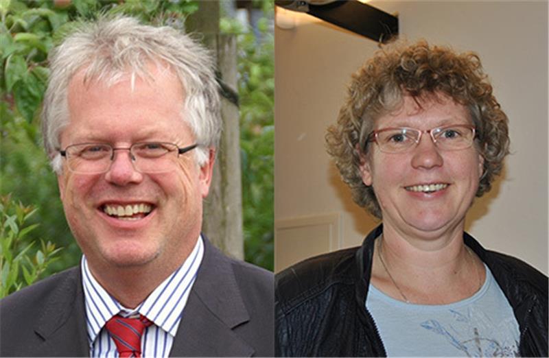 Michael Eble und Silja Köpcke.