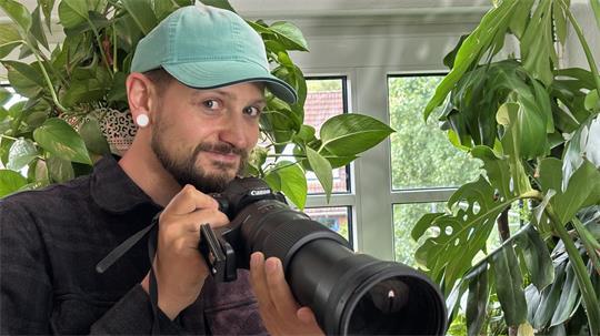 Michael Gos ist Hobbyfotograf und bezeichnet sich selbst als Pflanzenvater.