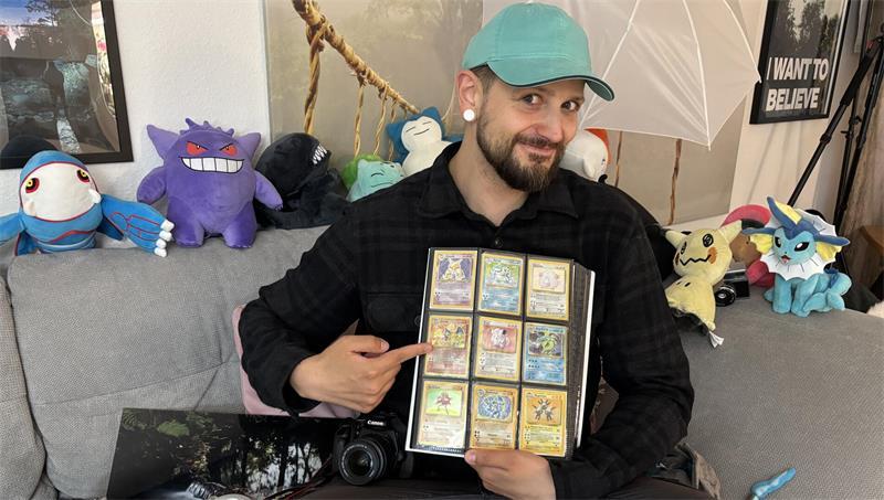 Er trifft den Nerv der Millennials: Stader Hobbyfotograf geht viral Michael Gos ist ein Kind der 90er Jahre und steht noch immer total auf Pokémon.