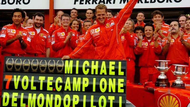 Michael Schumachers Karriere kreist um Spa.
