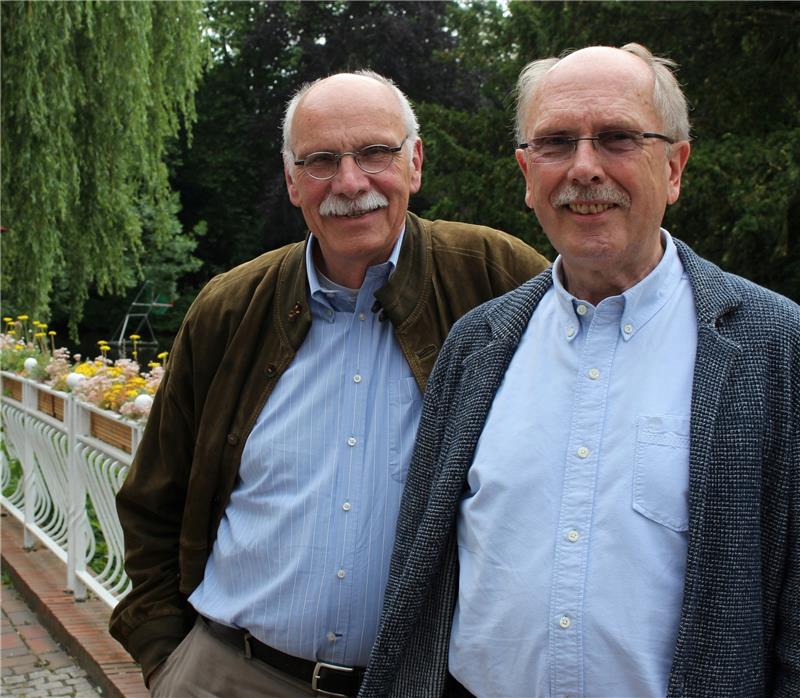 Michael Töpel und Horst Rademacher (rechts) stellen ihr Vereinskonzept vor und freuen sich über weitere Mitstreiter. Foto Richter