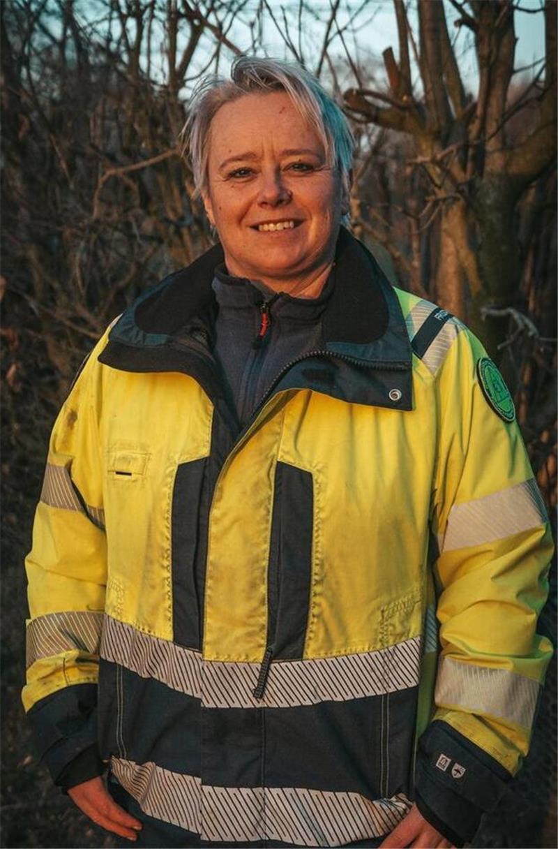 Michaela Berger ist Vorsitzende der "Rettungshundestaffel Dreieck-Weser-Elbe".