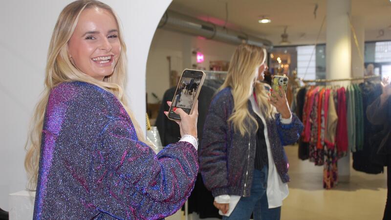 Michelle Neugebauer ist auf Instagram das Gesicht von „shell’s concept store“ in Stade.