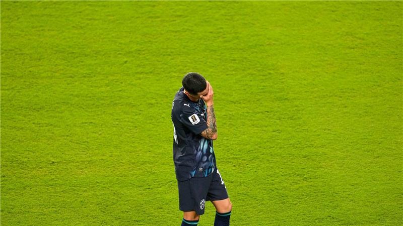 „Beschämend“: Frühes WM-Aus für Türkei trotz langer Überzahl Miguel Almirón erlebte die zweite Hälfte nicht mehr auf dem Platz.