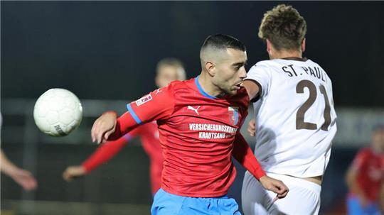 Miguel Fernandes pausiert fünf Wochen wegen einer Verletzung. Bei seinem ersten Einsatz trifft er gleich gegen St. Pauli II.