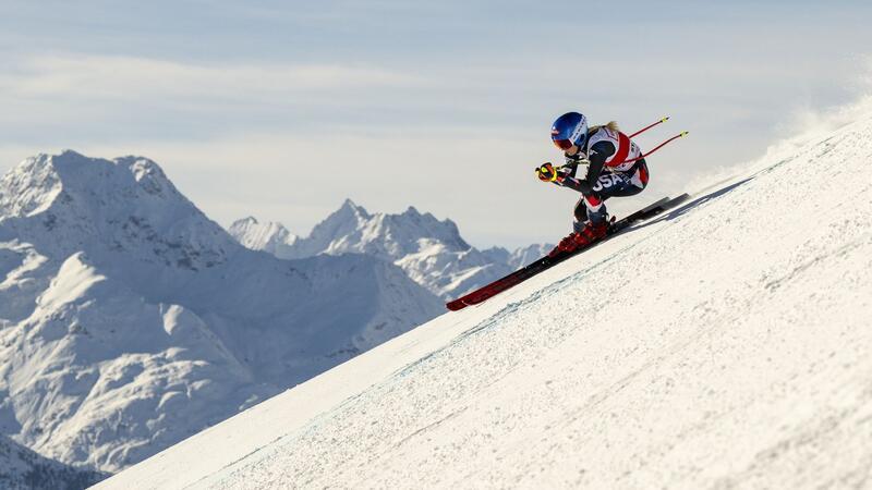 US-Star Shiffrin siegt bei Abfahrt in St. Moritz Mikaela Shiffrin war bei der Abfahrt in St. Moritz nicht zu schlagen.