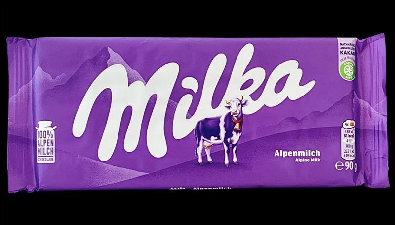 Milka-Schokolade.