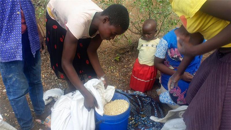 Schwerste Hungerkrise seit Jahrzehnten im südlichen Afrika Millionen Menschen sind auf Nahrungsmittelhilfe angewiesen. (Archivbild)