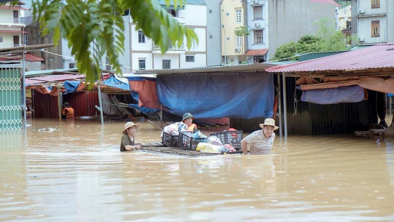 Nach Taifun: Zahl der Toten und Vermissten in Vietnam steigt Mindestens 143 Menschen starben allein in Vietnam.