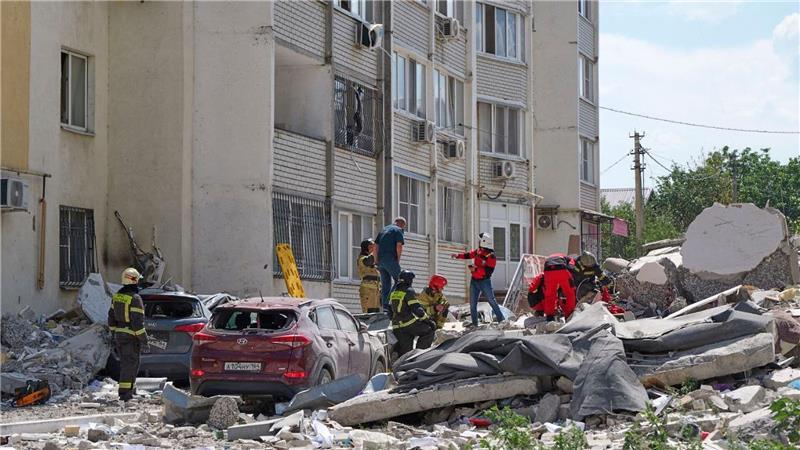 Mindestens sechs Tote nach Gasexplosion in Russland Mindestens fünf Menschen starben bei der Gasexplosion.