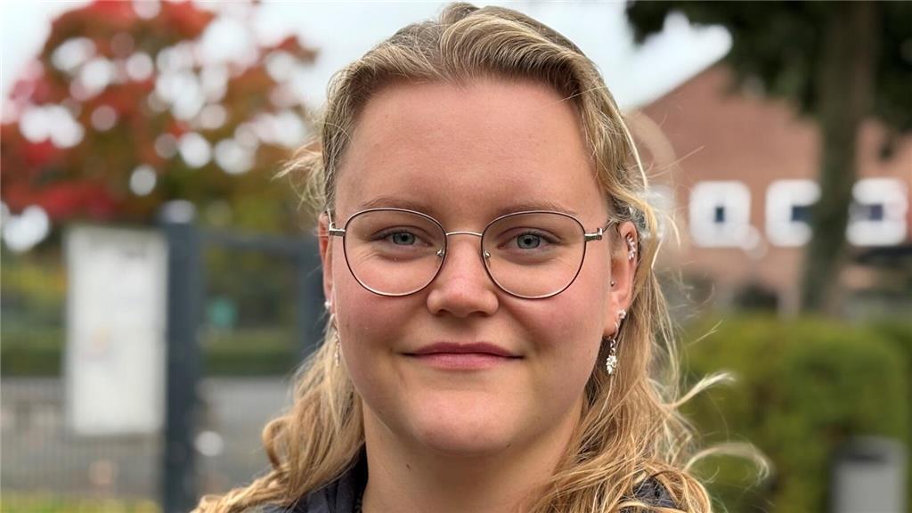 "Mir geht's gut. Ich mag das Herbstwetter. Drinnen ist es dann besonders gemütli...