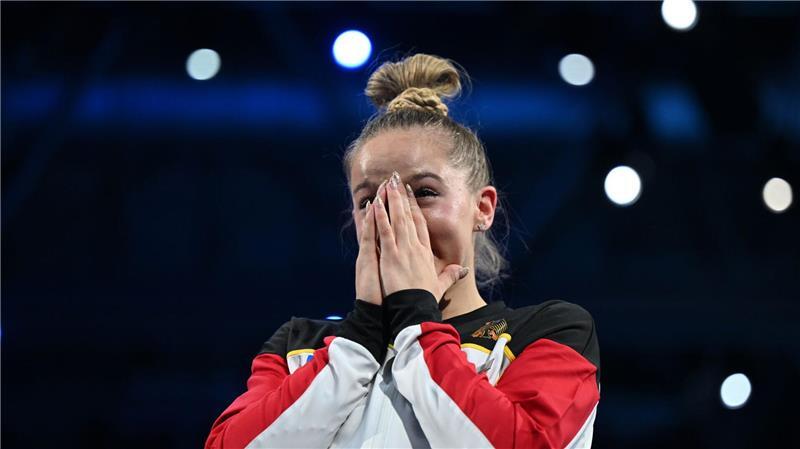 „Ein geiles Gefühl“ - Schönmaier gewinnt EM-Gold am Sprung „Mir kamen einfach nur die Tränen.“