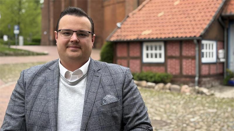 Mirco Dawideit ist Vorsitzender der CDU in der Samtgemeinde Harsefeld.