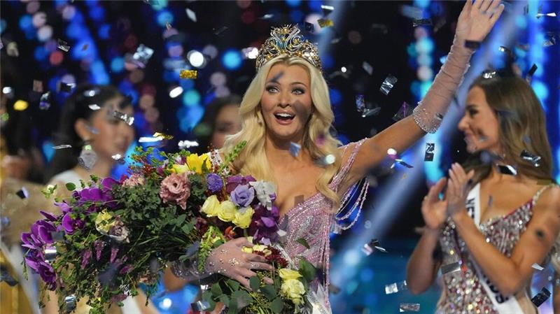 Dänin Victoria Kjær Theilvig zur neuen Miss Universe gekürt Miss Dänemark Victoria Kjær Theilvig ist die neue Miss Universe.