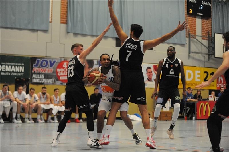 Mit 20 Punkten heute bester Stader Werfer: Marvin Boadu. Foto: Wolf